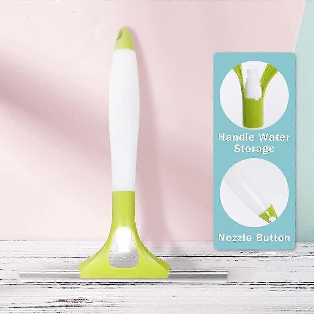 Silicone Shower Squeegee with Spray Bottle, Household Glass Cleaner - Image 3