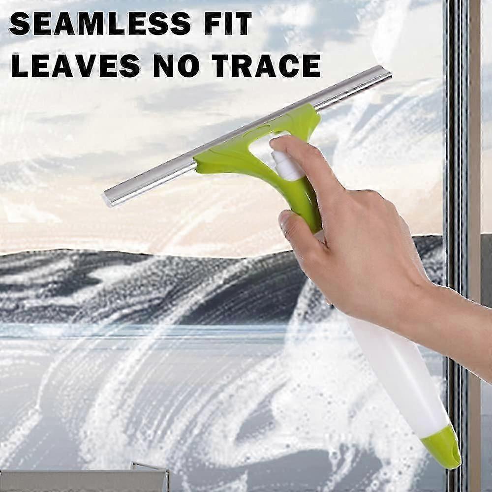 Silicone Shower Squeegee with Spray Bottle, Household Glass Cleaner - Image 4