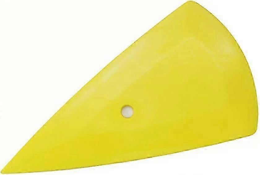 Car Vinyl Wrap Felt Squeegee Tool, Applicator for Window Tint, Yellow - Image 1
