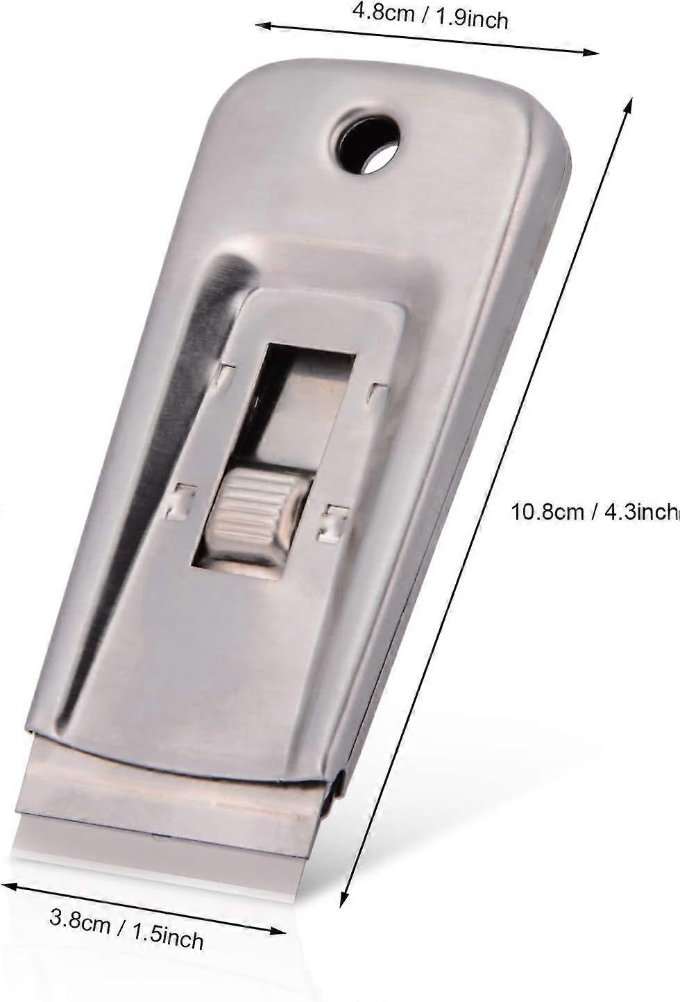 Metal Glass & Ceramic Squeegee Scraper, Remove Labels/Glue/Stickers - Image 2