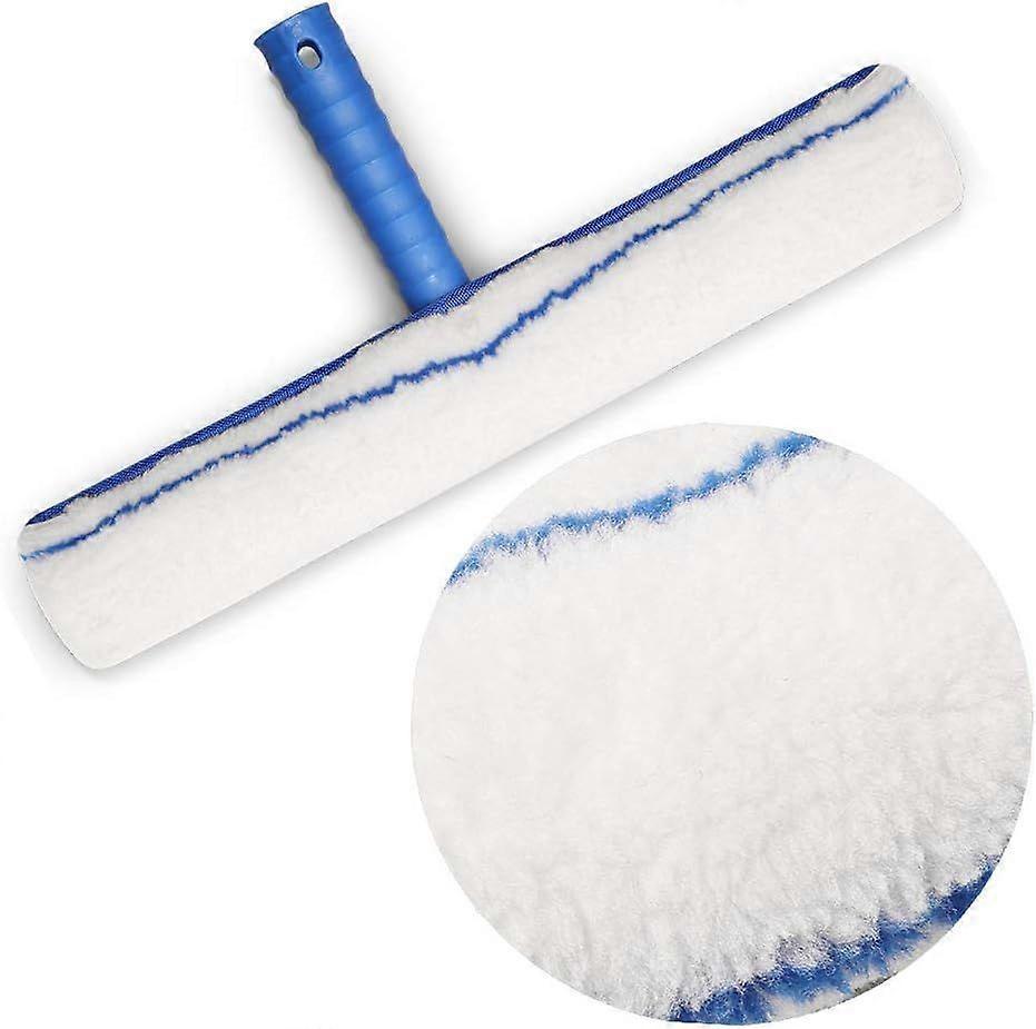 Window Cleaning Kit, Squeegee with Microfiber Cloth & Rubber Lip - Image 3