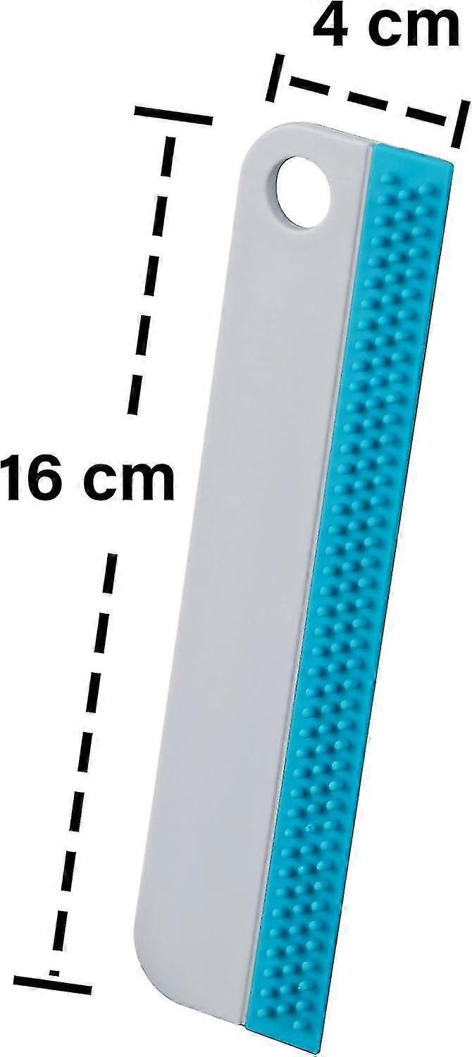 2x Window & Shower Squeegees, Silicone Glass Wiper Set for Mirrors - Image 2