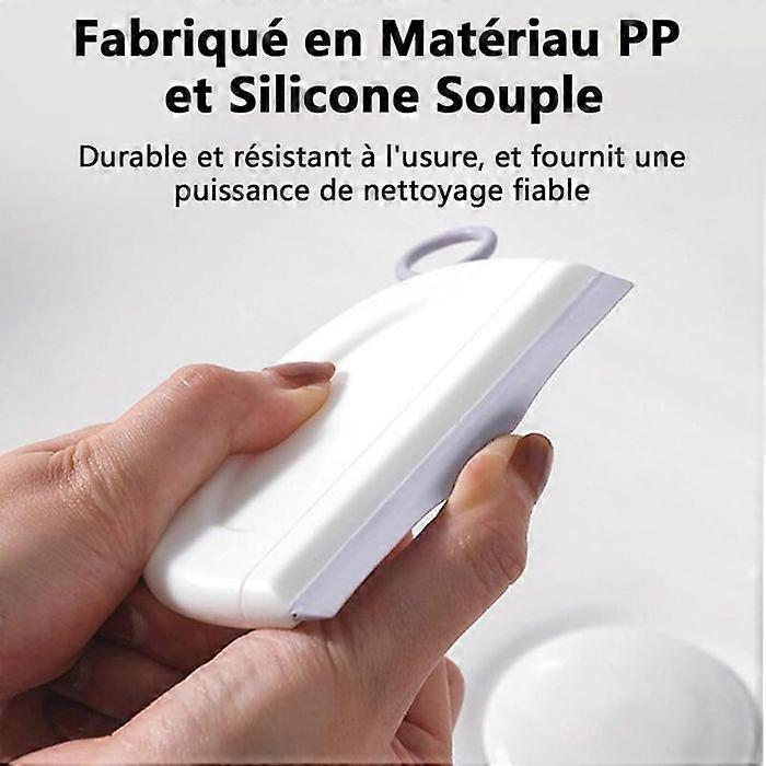 2pcs Mini Glass Squeegee, Small Shower Door Wipers, Multi-Purpose Use - Image 3