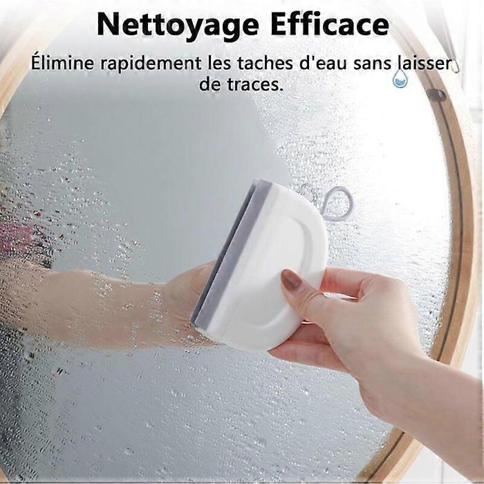 2pcs Mini Glass Squeegee, Small Shower Door Wipers, Multi-Purpose Use - Image 4