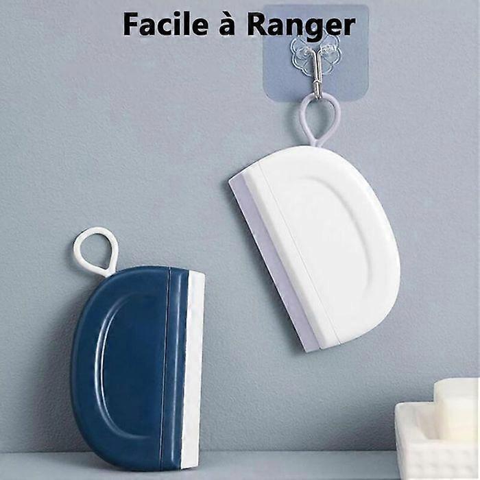 2pcs Mini Glass Squeegee, Small Shower Door Wipers, Multi-Purpose Use - Image 5