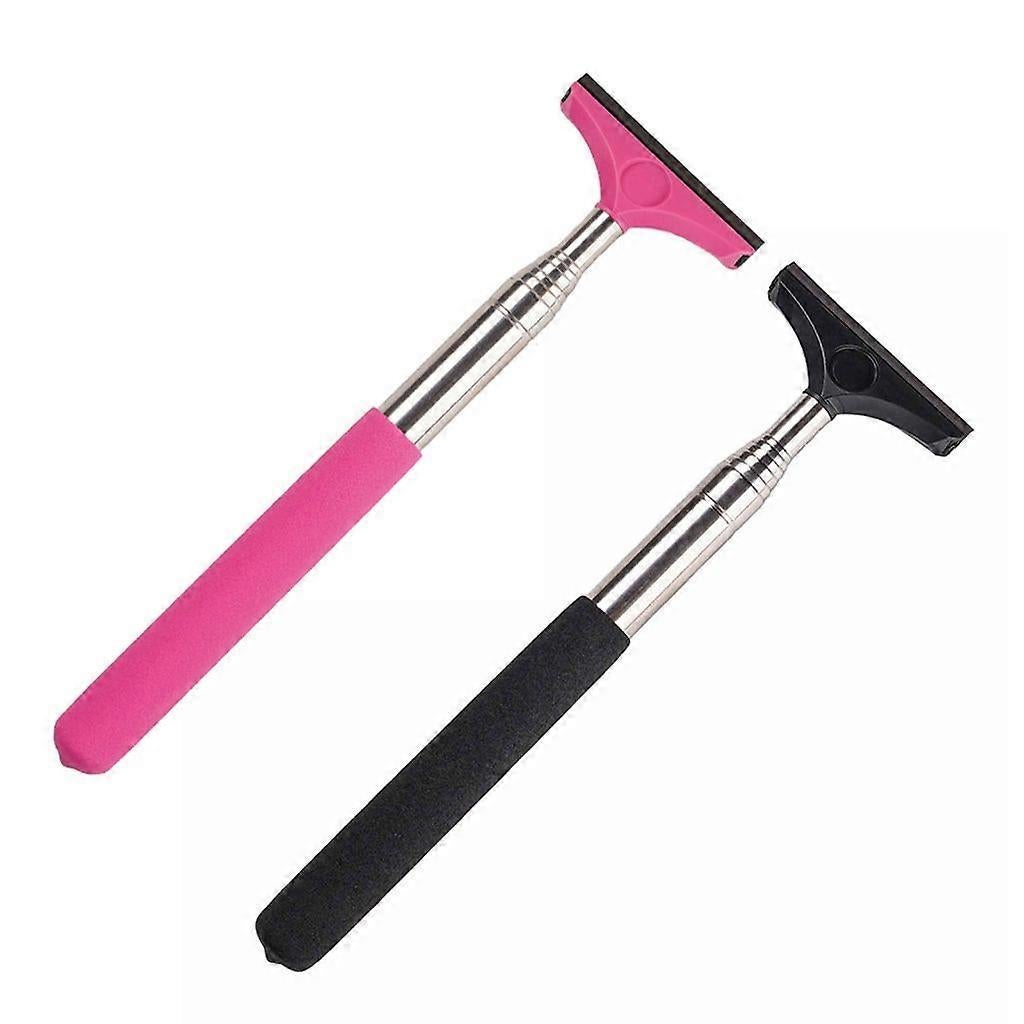 Telescopic Rearview Mirror Squeegee, Retractable Window Cleaner - Image 5