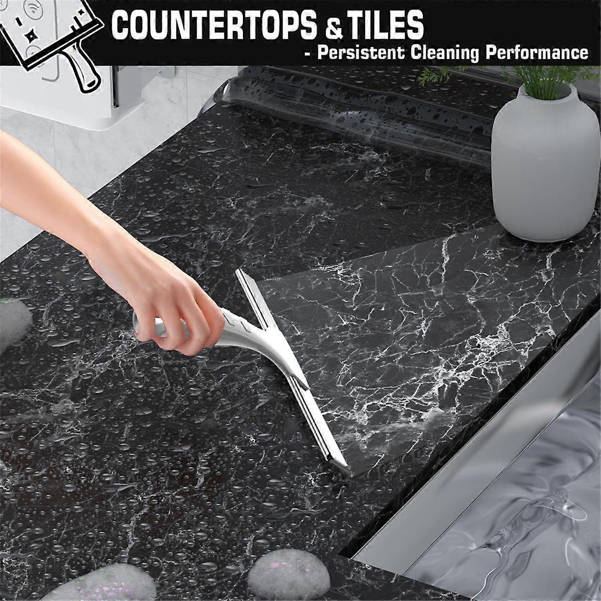 Stainless Steel Shower Squeegee for Glass Doors - Image 2