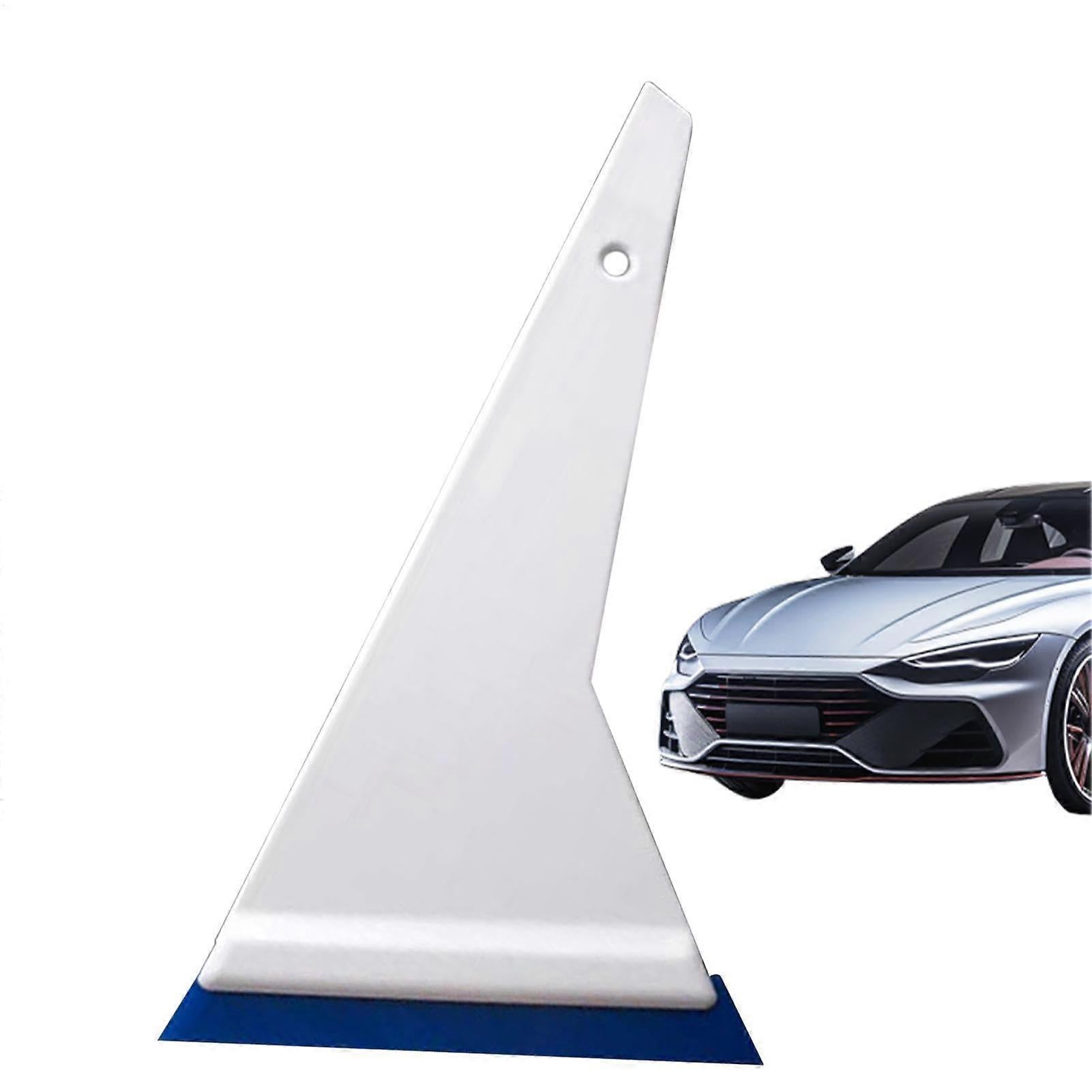 Car Windshield Squeegee with Ergonomic Handle, Blue - Image 1