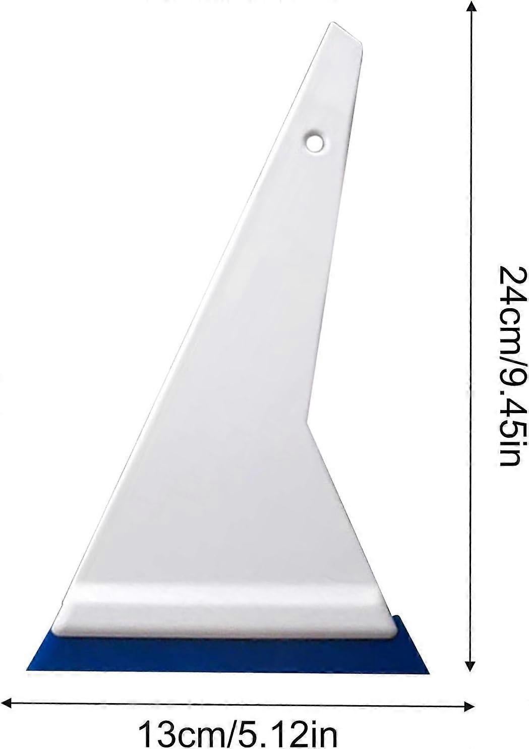 Car Windshield Squeegee with Ergonomic Handle, Blue - Image 4