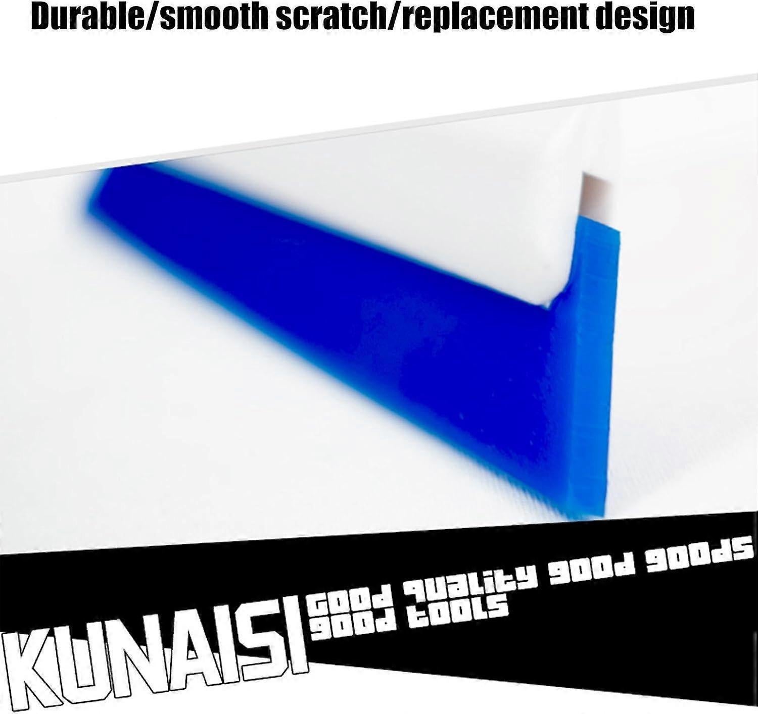 Car Windshield Squeegee with Ergonomic Handle, Blue - Image 5