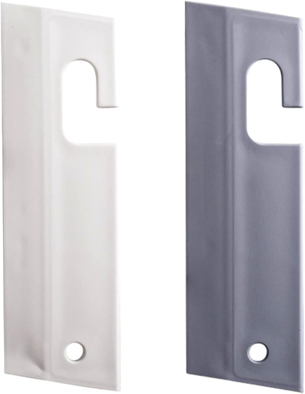 Gray Shower Squeegee with Suction Cup, Glass & Bathroom Cleaner - Image 1
