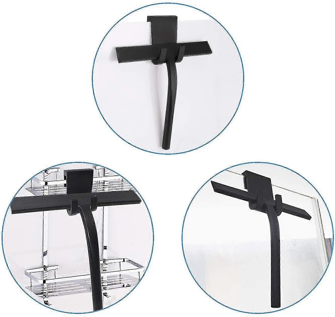Silicone Shower Squeegee, Bathroom & Window Glass Cleaner - Image 3