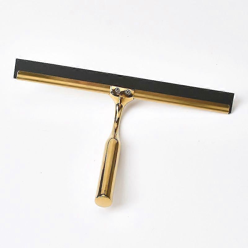 Stainless Steel & Silicone Shower Squeegee with Holder for Windows/Glass - Image 3