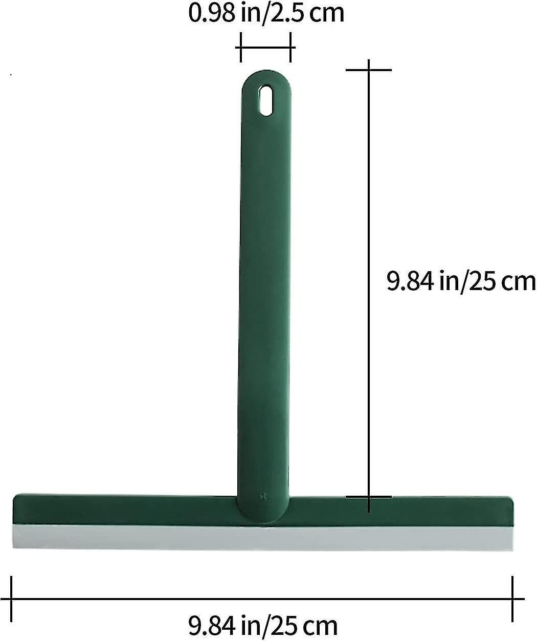Rubber Shower Squeegee for Bathroom Walls & Windows - Image 2