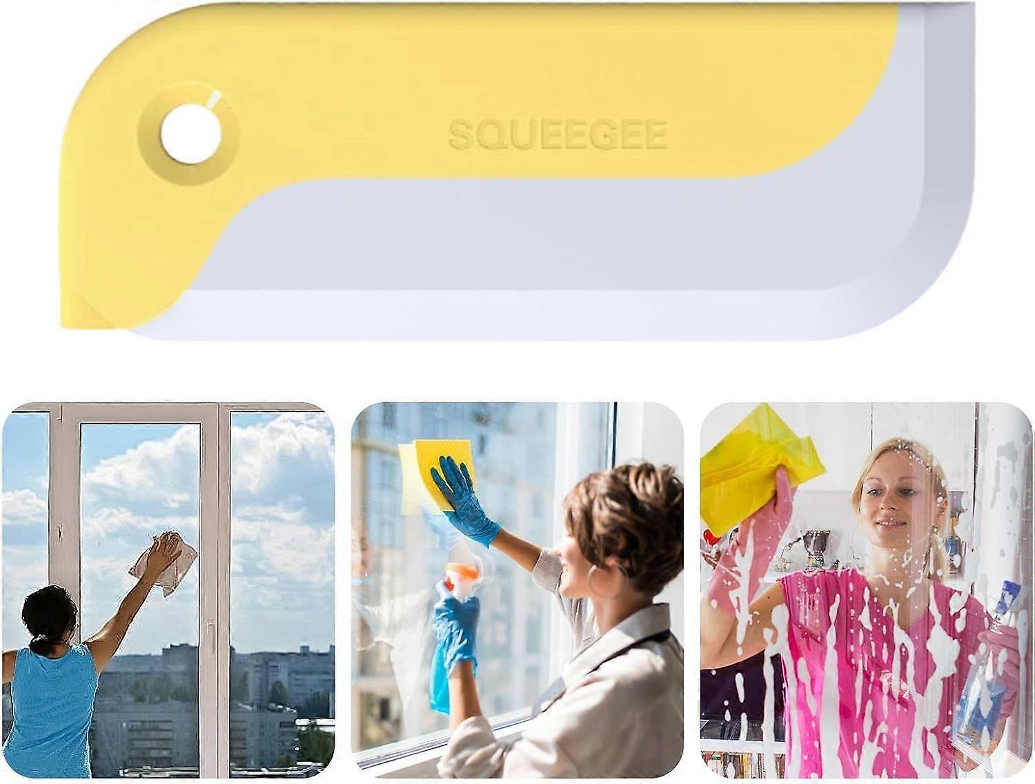 Small Sink & Countertop Squeegee, Ergonomic Home & Window Cleaner - Image 4