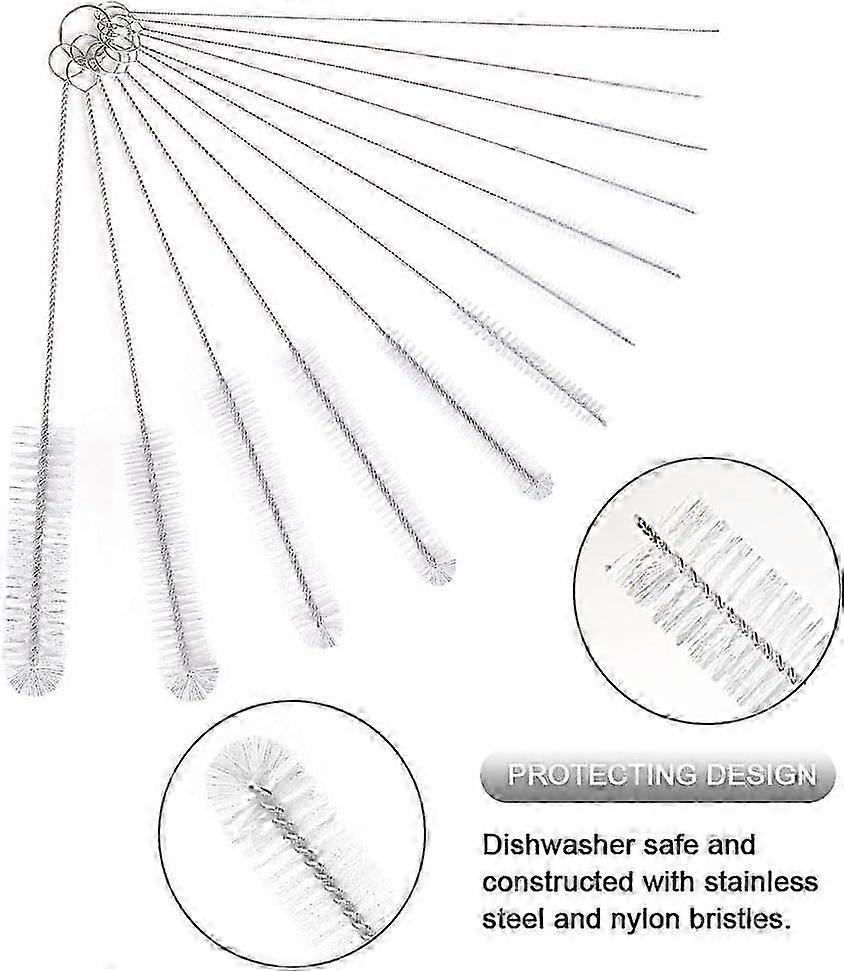 12pcs Tube Cleaning Brushes for Bottle & Pipe Cleaning - Image 2
