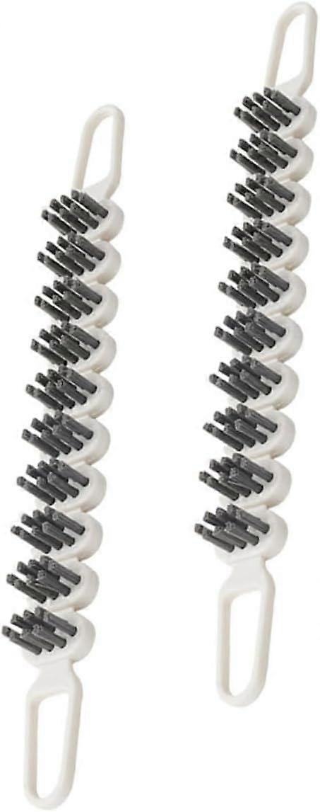 2pcs Bendable Crevice Cleaning Brushes for Gaps & Surfaces - Image 1