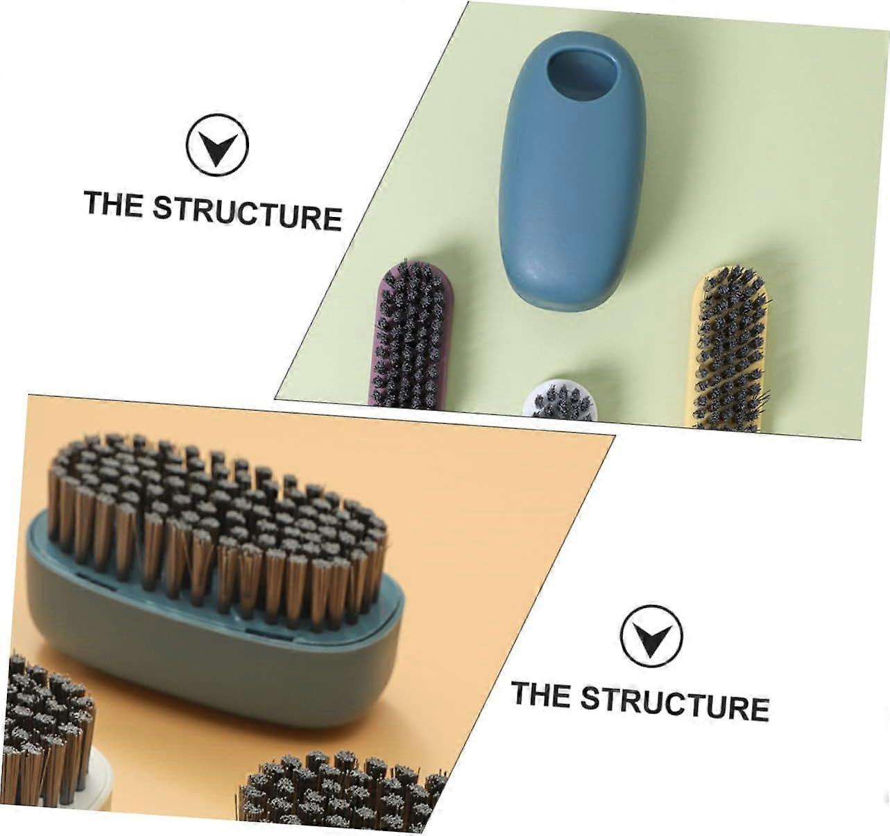 1 Set Multifunctional Cleaning Brushes for Clothes & Floor - Image 2