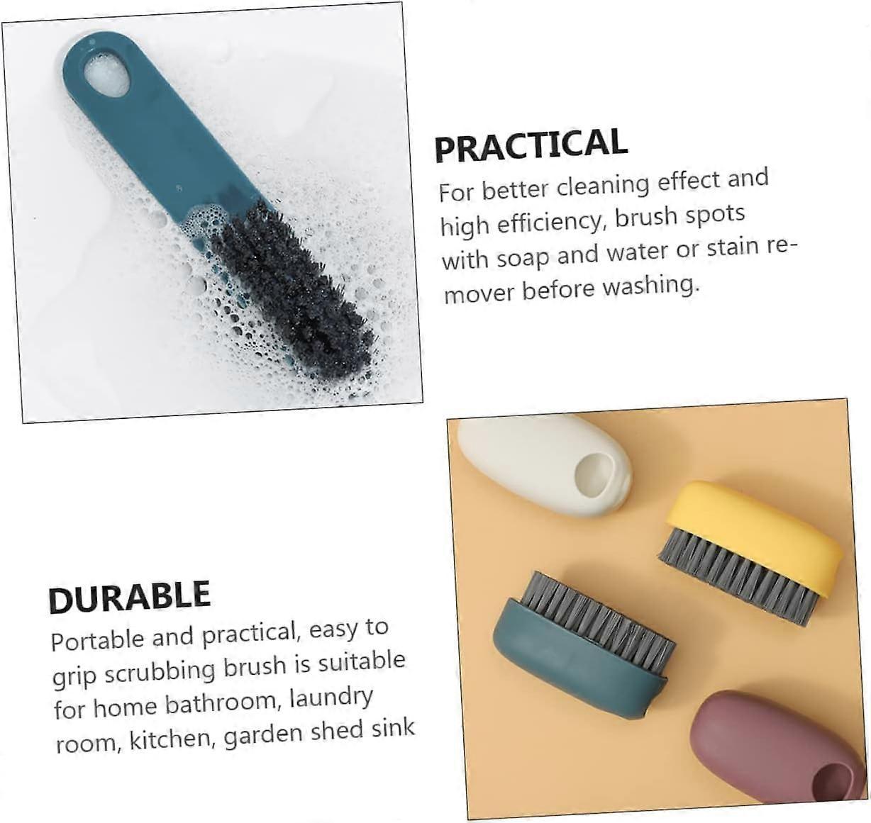 1 Set Multifunctional Cleaning Brushes for Clothes & Floor - Image 4