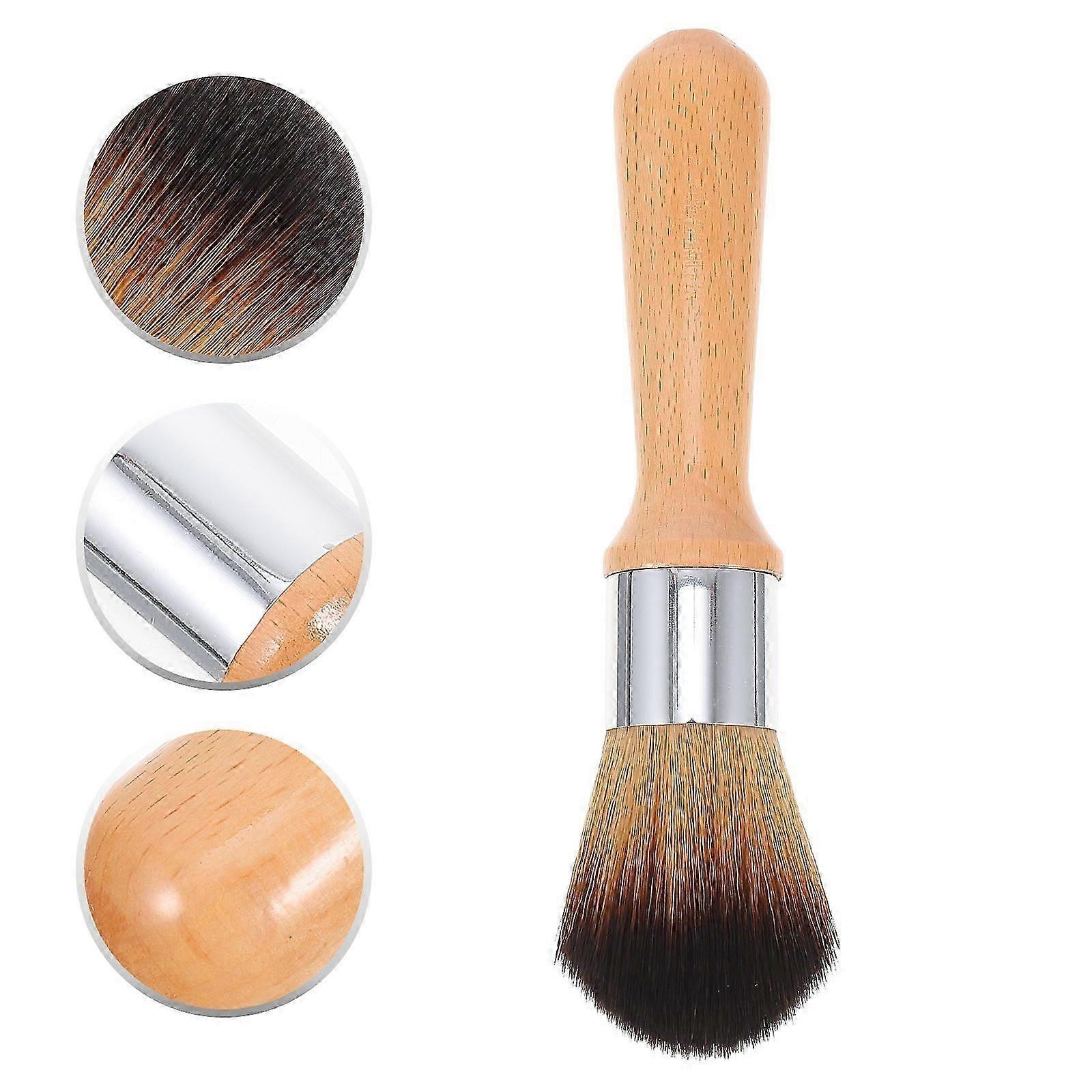 Model Cleaning Brush, Wooden Jadeware/Figure Hair Bench Brush - Image 2