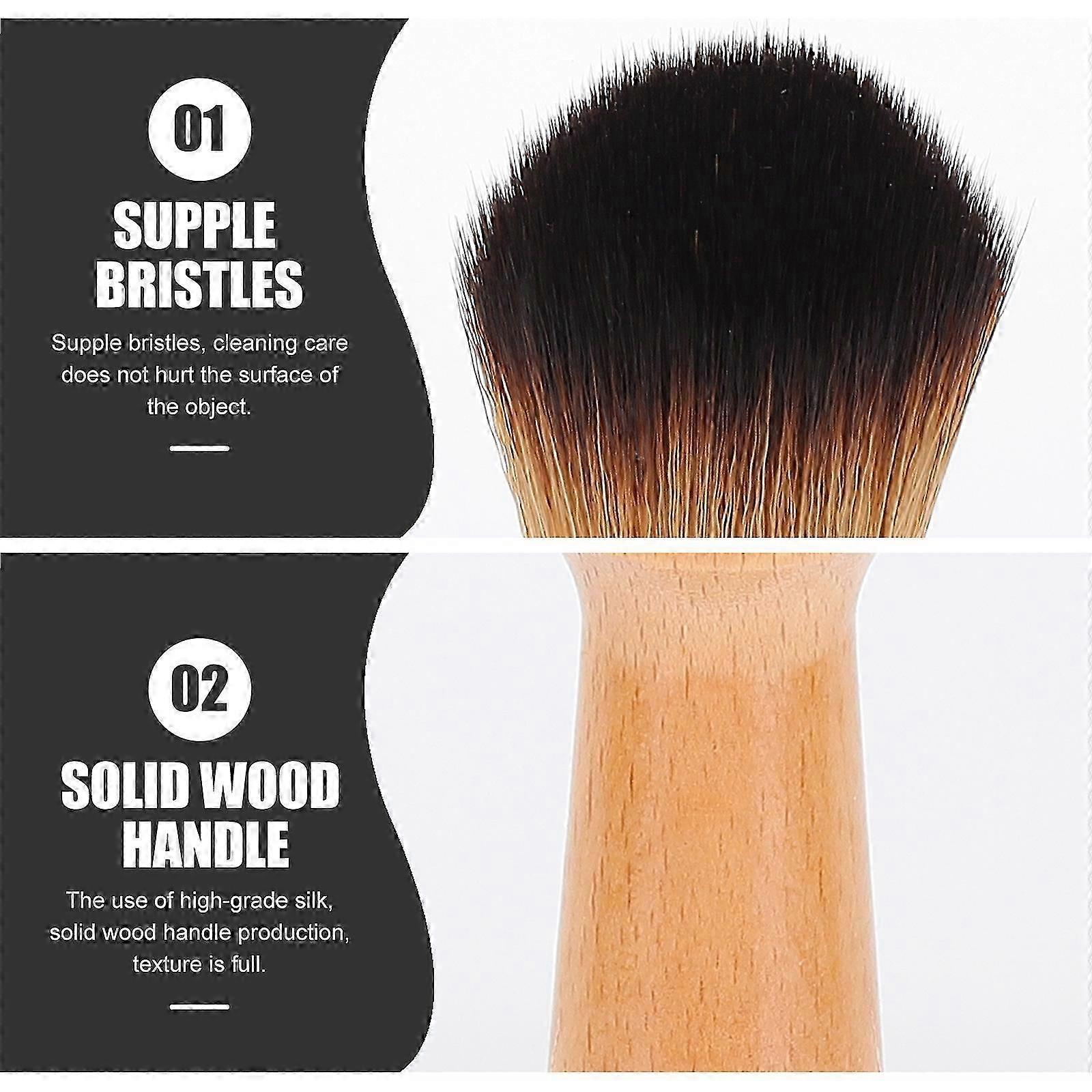 Model Cleaning Brush, Wooden Jadeware/Figure Hair Bench Brush - Image 3