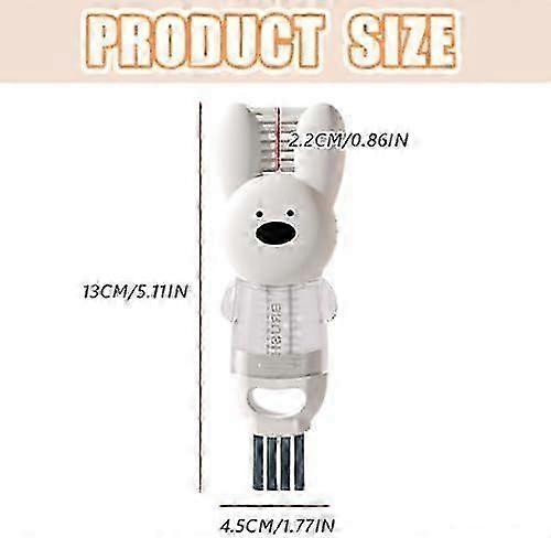 2pcs 45x130mm 4-in-1 Cleaning Brushes for Cup Lids - Image 2