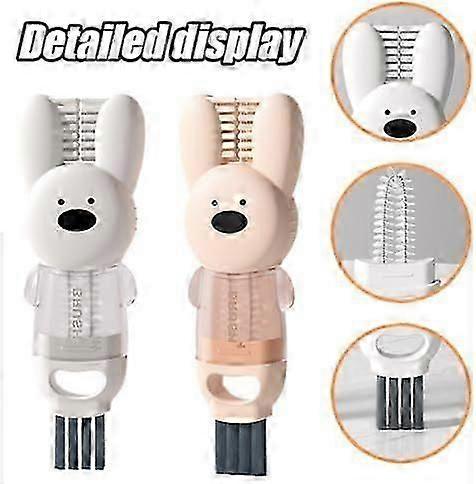 2pcs 45x130mm 4-in-1 Cleaning Brushes for Cup Lids - Image 3
