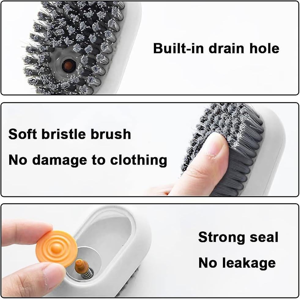 3pcs Soft Wool Household Cleaning Brushes, Multi-Use - Image 3