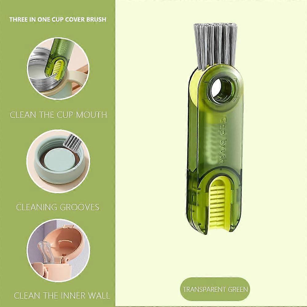 3-in-1 Multifunctional Cleaning Brush for Gaps & Bottles - Image 2