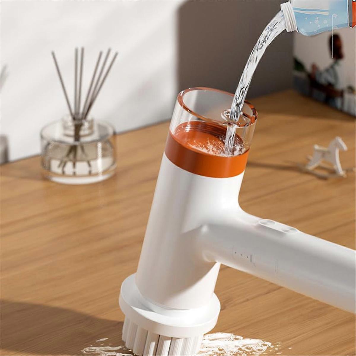 Cordless Multifunctional Cleaning Brush Scrubber for Home & Shower - Image 2