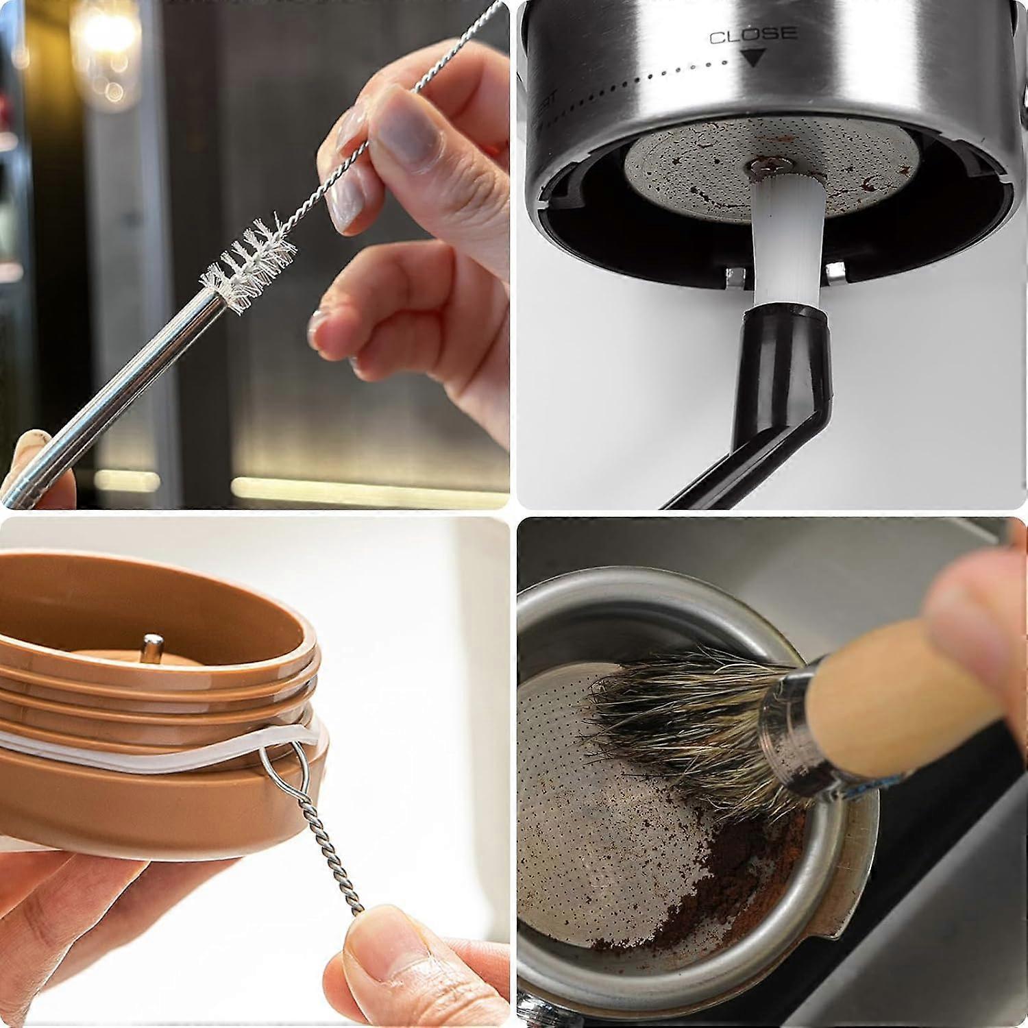 Coffee Machine Cleaning Brush Set, 15 Barista Accessories - Image 4