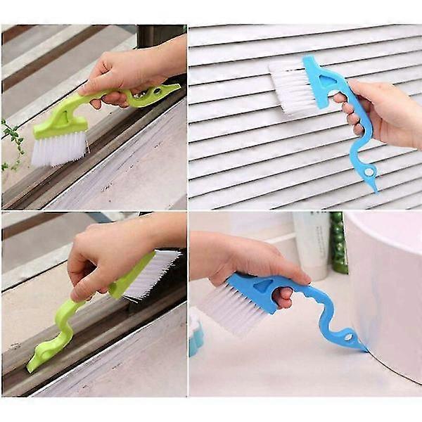 4pcs Bottle & Carafe Cleaning Brush Set with Silicone Scraper - Image 5