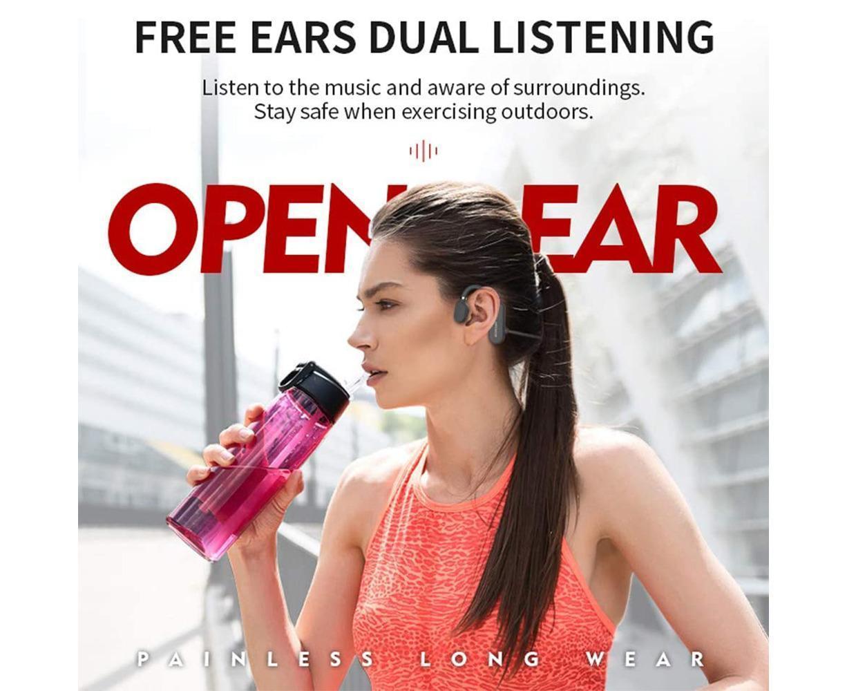 Wireless Sports Headphones - Bluetooth 5.0 - Waterproof Sweatproof Headset with Mic - Image 4