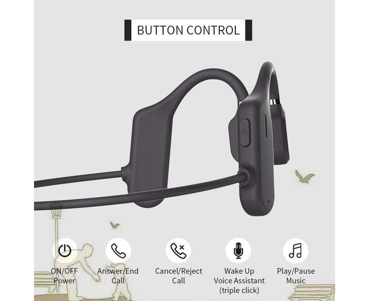 Wireless Sports Headphones - Bluetooth 5.0 - Waterproof Sweatproof Headset with Mic - Image 5