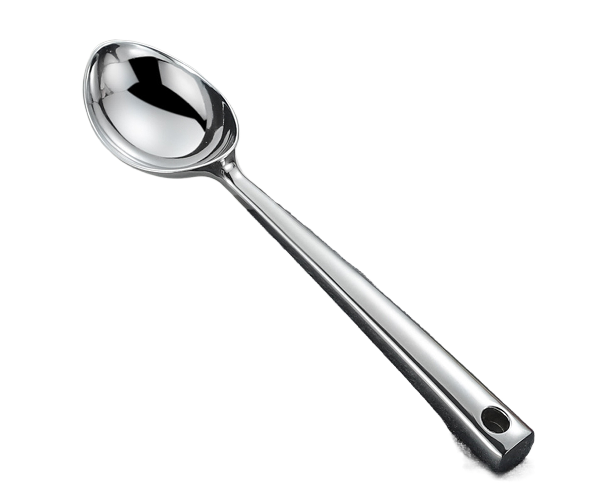 Ice Cream Scoop Anti-slid Stainless Steel Ice Cream Spoon-Home-Silver - Image 1