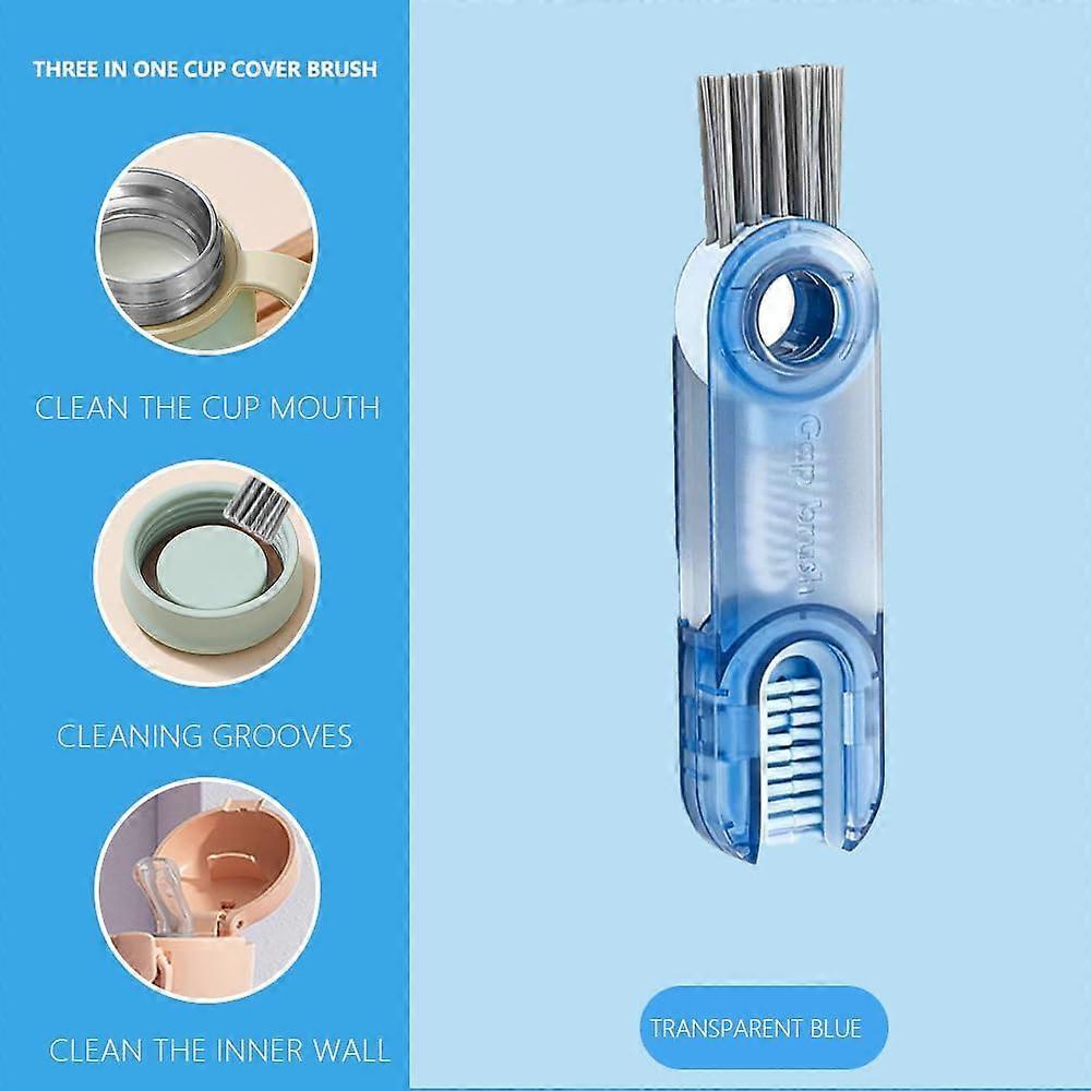 3-in-1 Multifunctional Cleaning Brush for Bottles & Cup Lids - Image 2