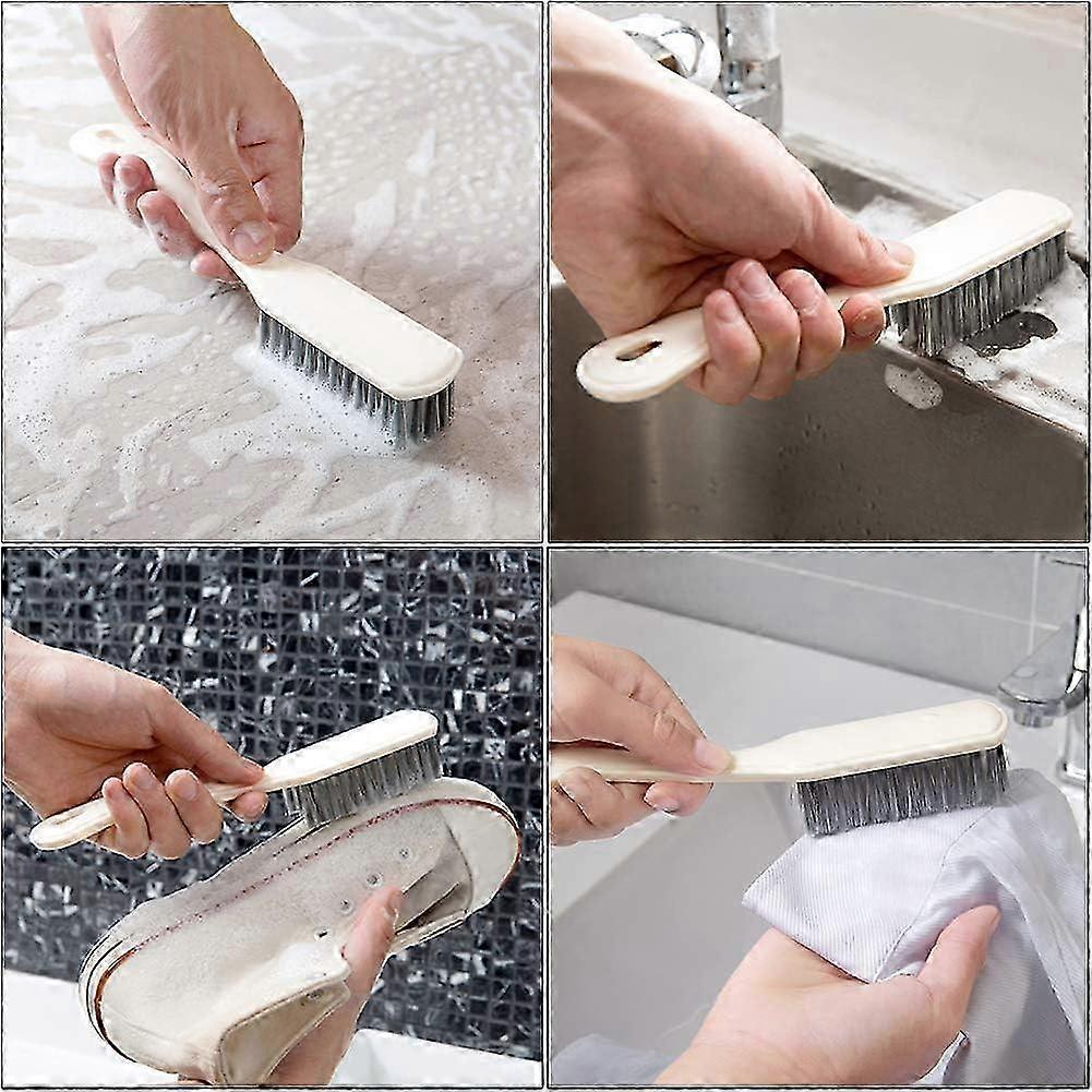 4pcs Cleaning Brush Set for Dish, Kitchen, Bathroom & Shoes - Image 3