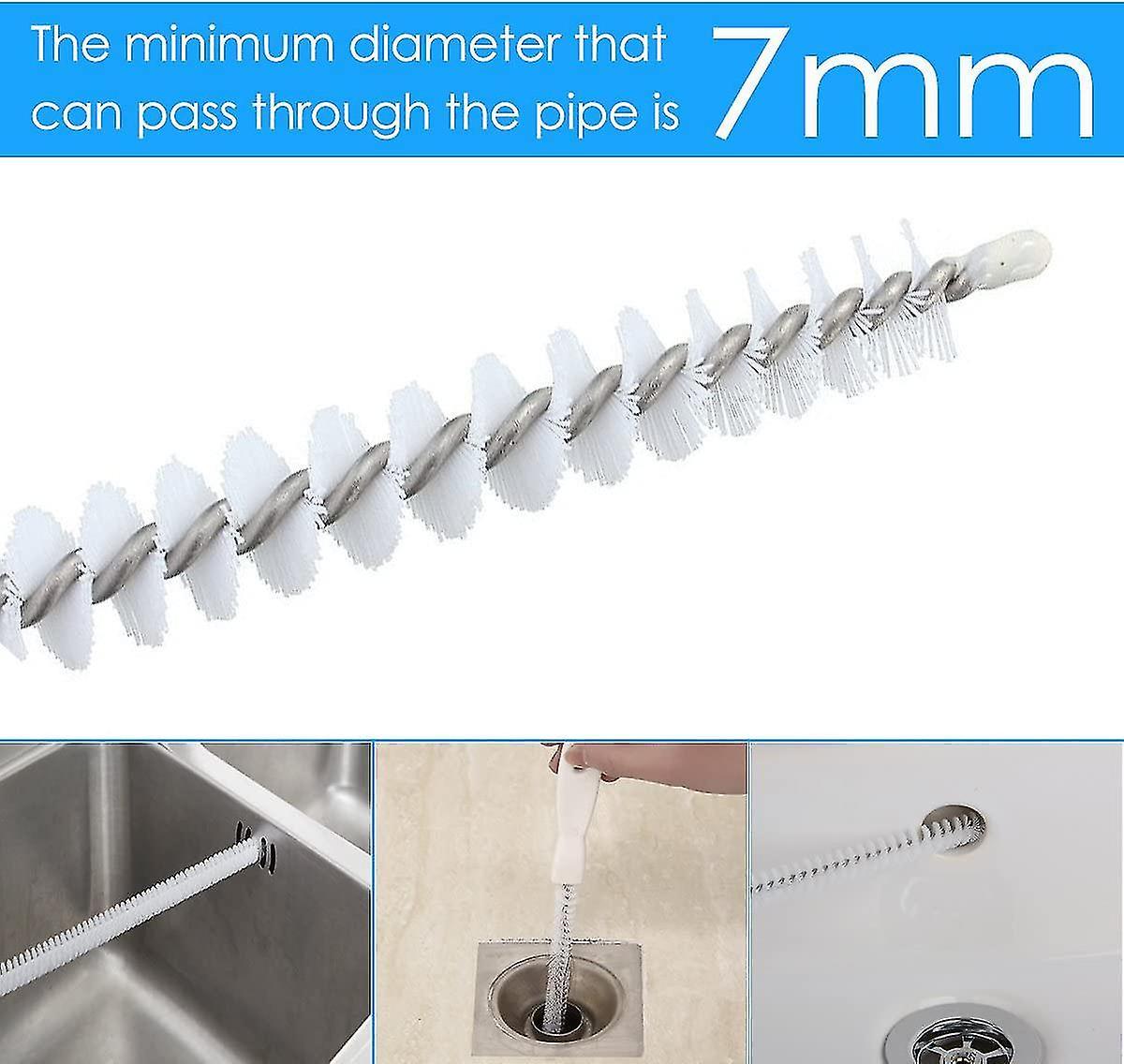 Bendable Drain Cleaning Brush, Flexible Pipe Cleaner - Image 5