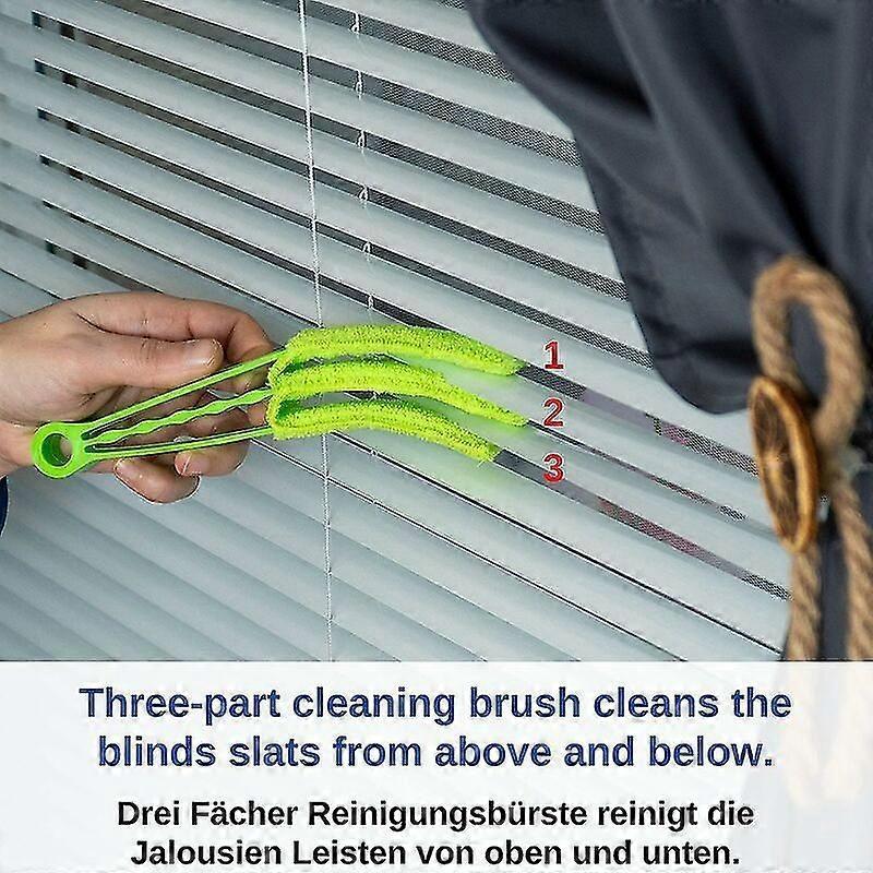 2pcs Blinds & Slats Cleaning Brushes for Venetian Blinds - Image 3