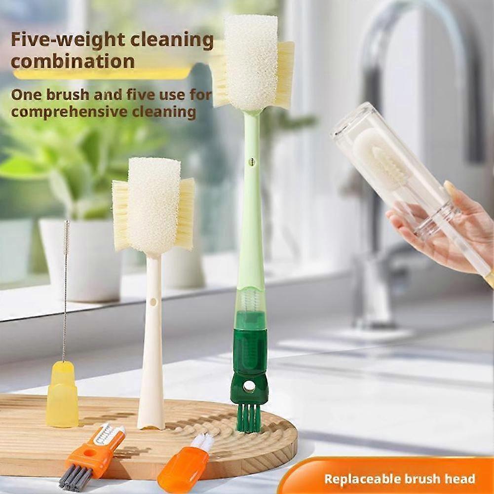 Water Bottle Cleaning Brush, Multifunctional Bottle Brush - Image 4