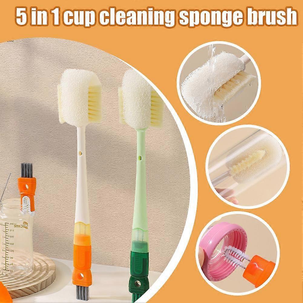 Water Bottle Cleaning Brush, Multifunctional Bottle Brush - Image 5
