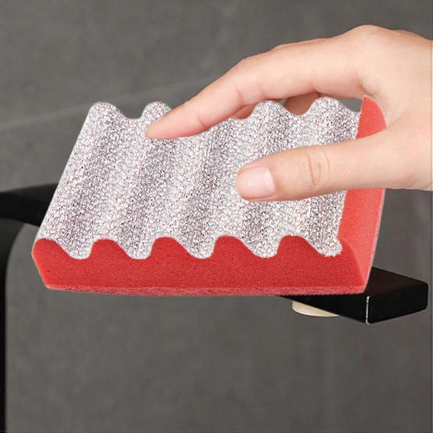 Grill & Pan Cleaning Brush with Scouring Pad, Kitchen Cleaner - Image 2