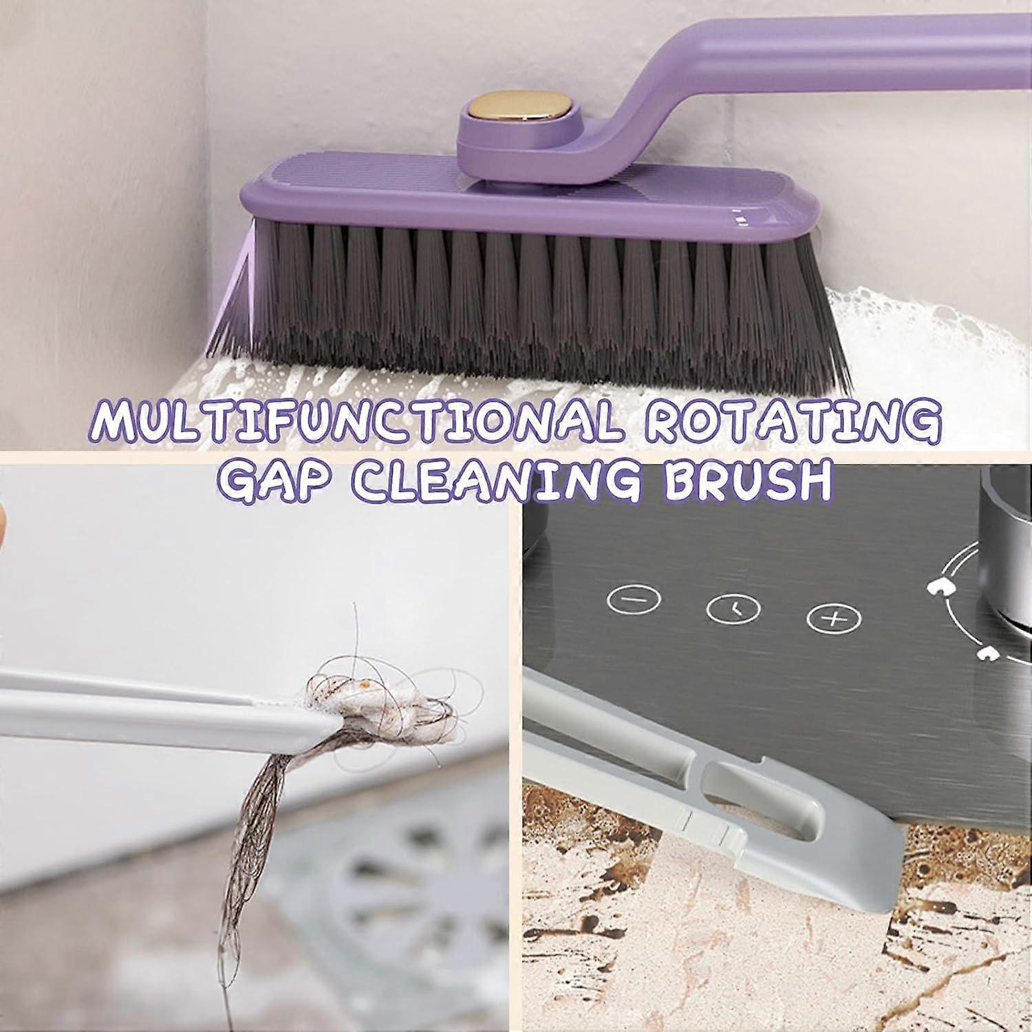 Rotating Crevice Cleaning Brush for Windows & Bathroom Gaps - Image 4
