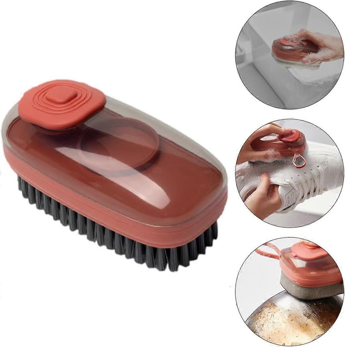 Hydraulic Kitchen Cleaning Brush, Dishwashing & Floor Shoe Scrubber - Image 4