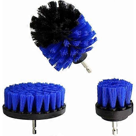 3pcs Drill Cleaning Brush Set for Tile, Kitchen & Toilet - Image 1