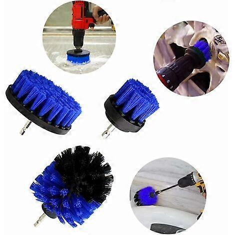 3pcs Drill Cleaning Brush Set for Tile, Kitchen & Toilet - Image 3