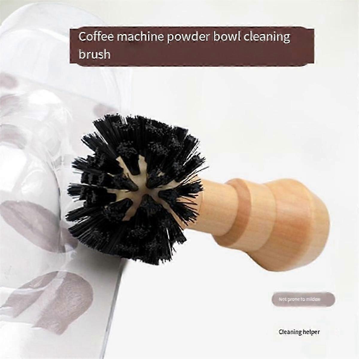 Coffee Powder Cleaning Brush for Portafilter & Barista Use - Image 2