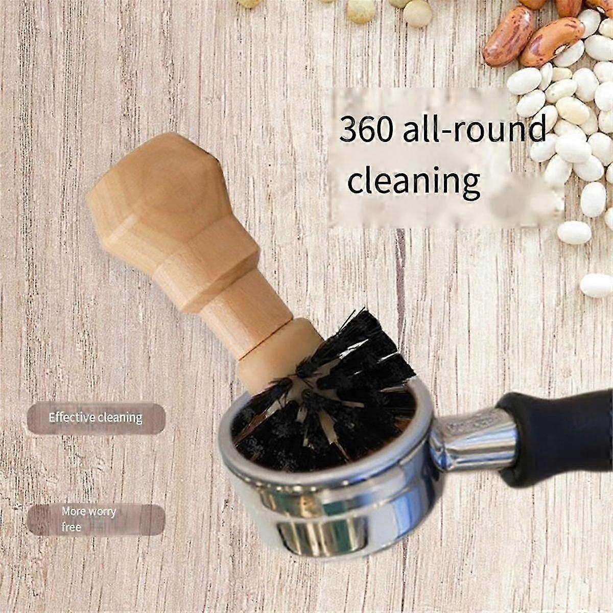 Coffee Powder Cleaning Brush for Portafilter & Barista Use - Image 3
