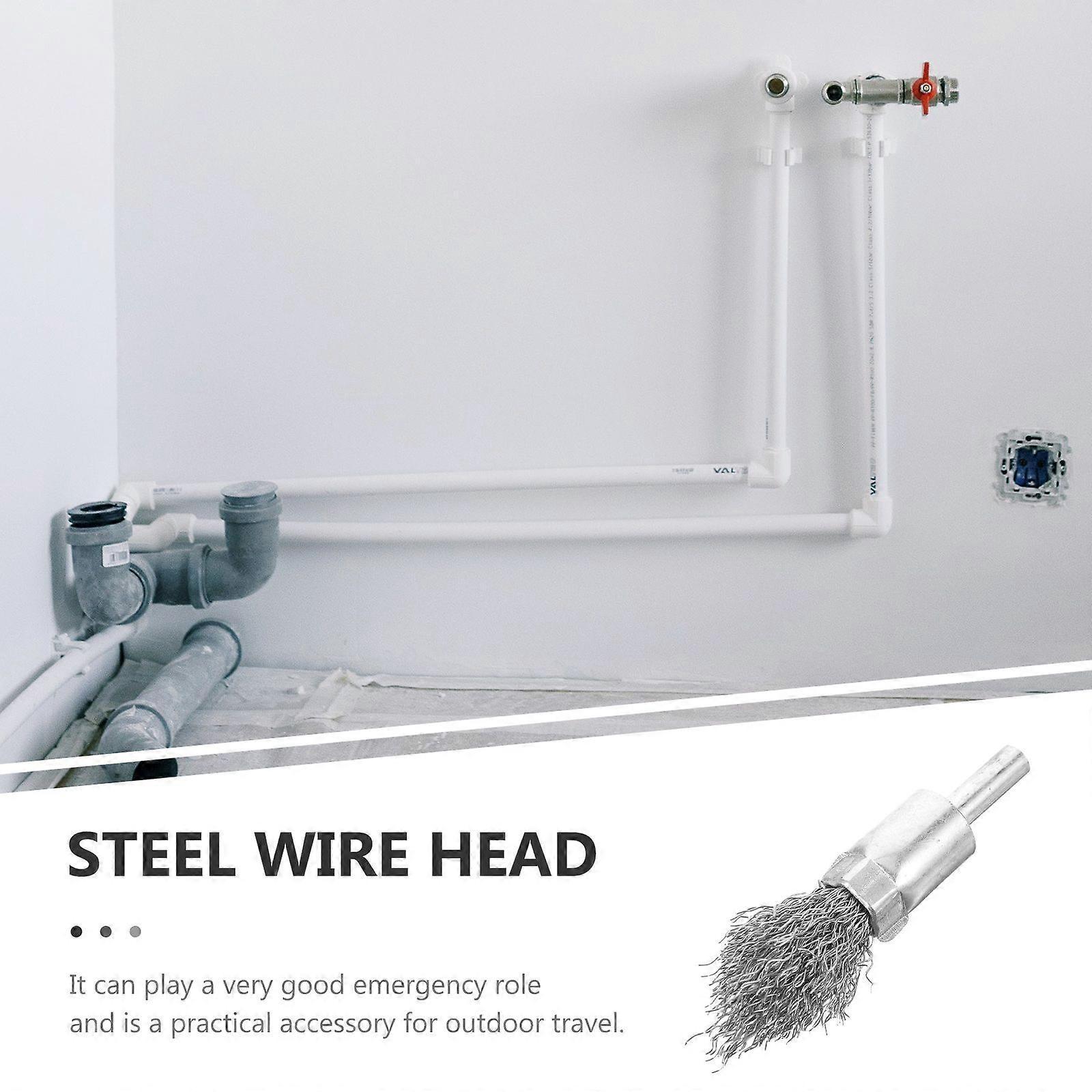 Stainless Steel Wire Brush, Heavy-Duty Cleaning Tool - Image 4