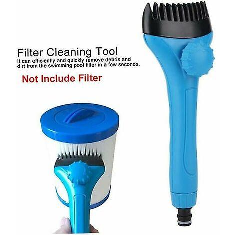 Pool Filter Cartridge Cleaning Brush, Detachable Spa Cleaner - Image 2